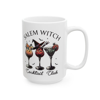 Salem Witch Cocktail Club Ceramic Mug, (11oz, 15oz)