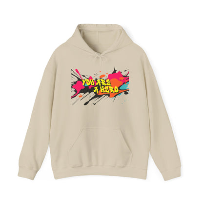 You Are a Hero Hoodie – Chaos, Kindness, and Comfort 💥🫶