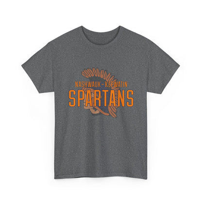 Nashwauk-Keewatin Spartans Heavy Cotton T-Shirt