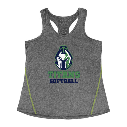GNK Titans Softball Women's Racerback Tank Top