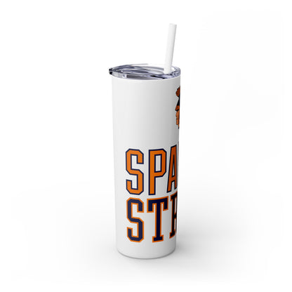 Spartan Strong 20oz Tumbler with Straw – Stylish, Durable, and Built for Everyday Warriors