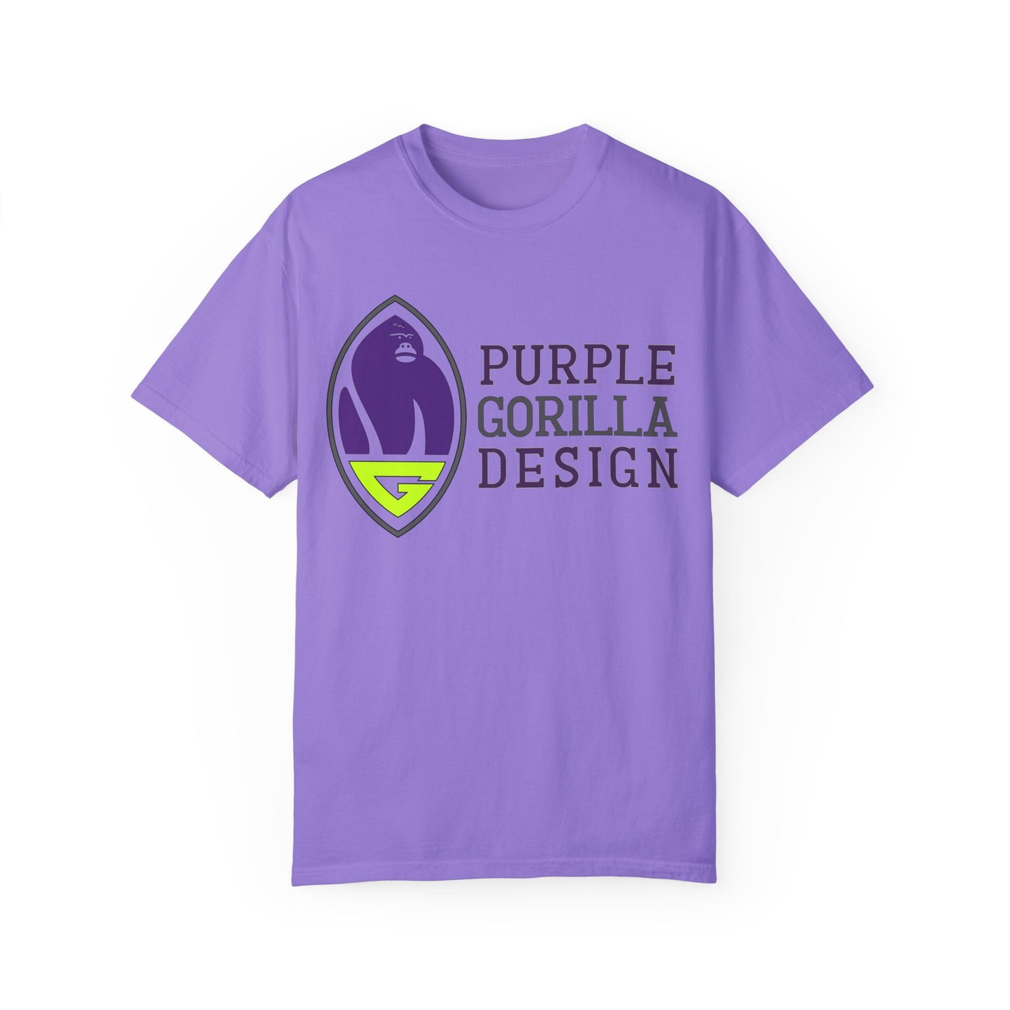 Purple Gorilla Design Logo Tee – Stay Purple in Comfort