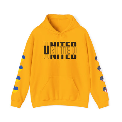 LOVE United - USA Ukraine Hoodie