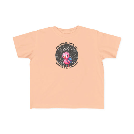 Backpack Full of Snacks & Dreams – Toddler Tee
