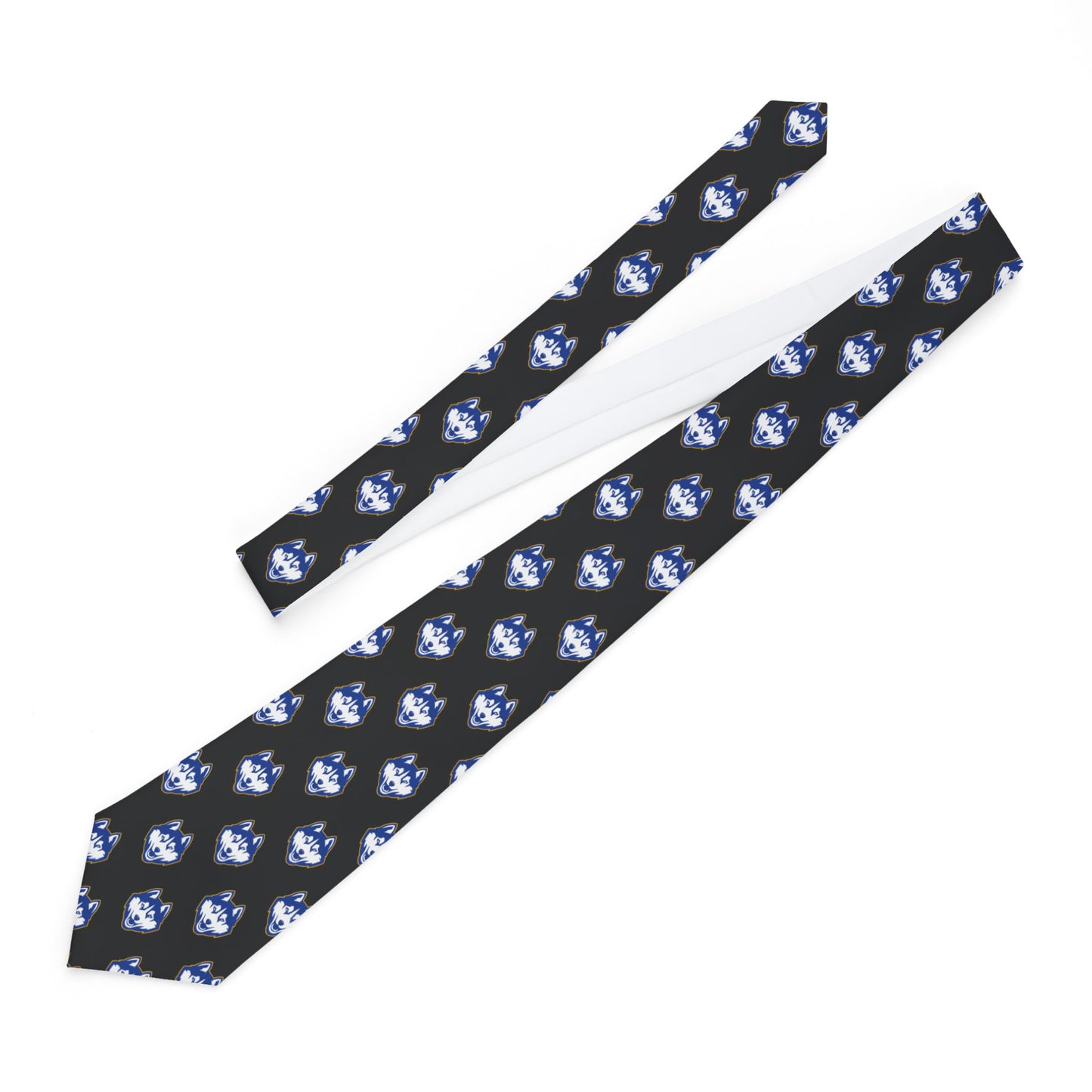 Bigfork Huskies Patterned Tie