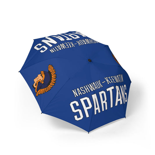 Nashwauk-Keewatin Spartans All-Weather Umbrella – Spartan Tough, Storm Ready