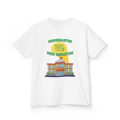 Kindergarten: Hero Reporting for Duty – Greenway Raiders Kids Tee