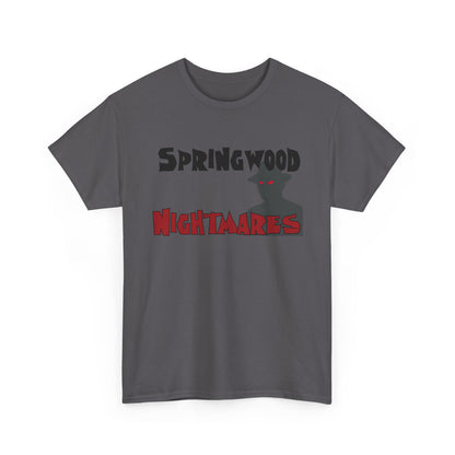 Springwood High Nightmares Unisex Tee – Horror Movie Spirit Wear