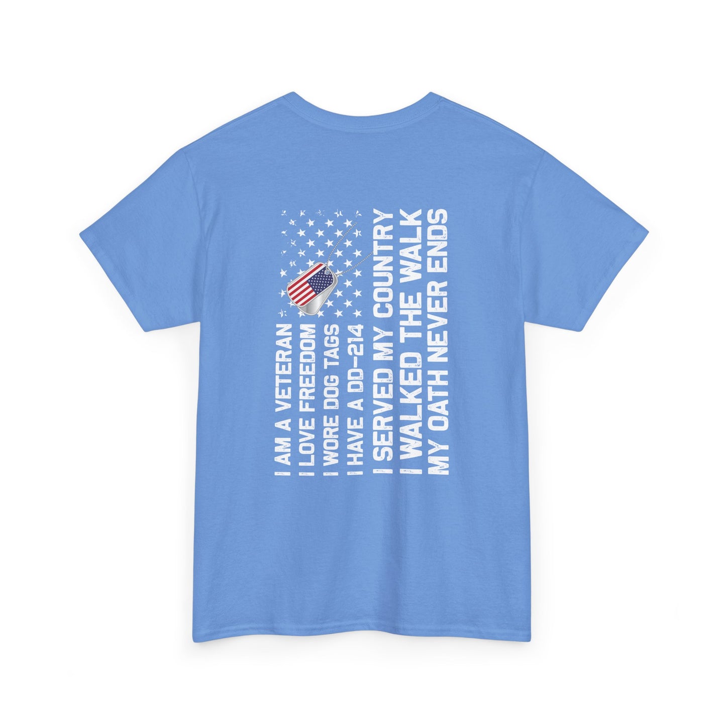 Title: Veteran Oath Tee - A Statement of Honor and Service