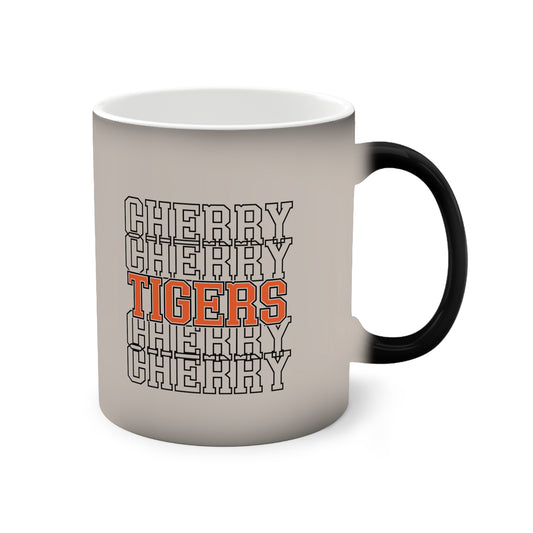 Cherry Tigers Color-Changing Mug – 11oz
