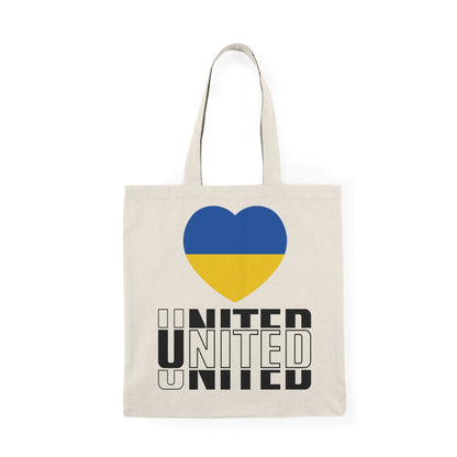 United for Ukraine - Eco-Friendly Cotton Tote Bag