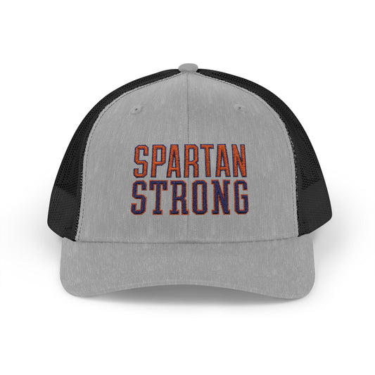 SPARTAN STRONG Trucker Hat – Built for Dirt Roads, Game Days, and Comebacks