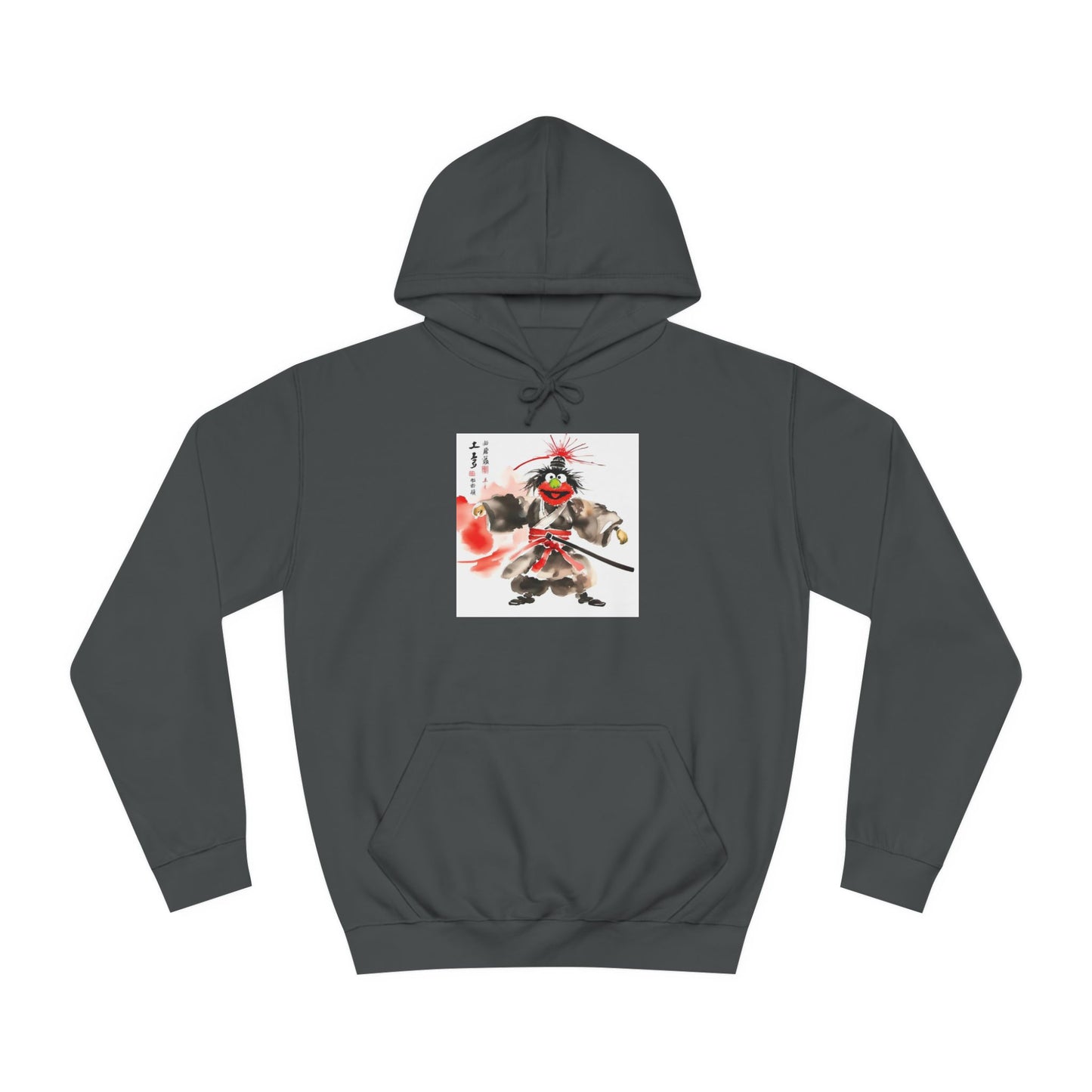 Ryu Crimson Samurai Street Hoodie – Bold Colors