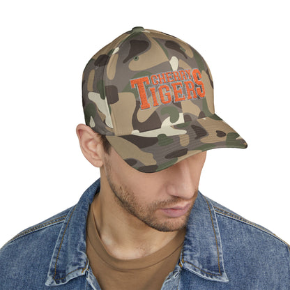 Cherry Tigers Flex-Fit Structured Cap – Stealth Mode: Activated 🧢🐅