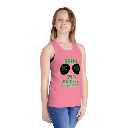 BRUH I’m A Raiders Kindergartner Kids Tank Top
