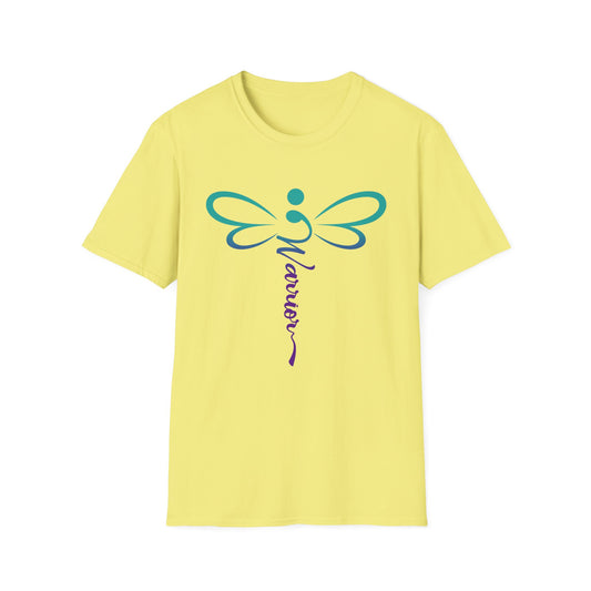 Dragonfly Warrior Tee: Strength in Grace