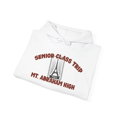 Mt. Abraham High Senior Class Trip Hoodie – Paris or Bust (…Mostly Bust)