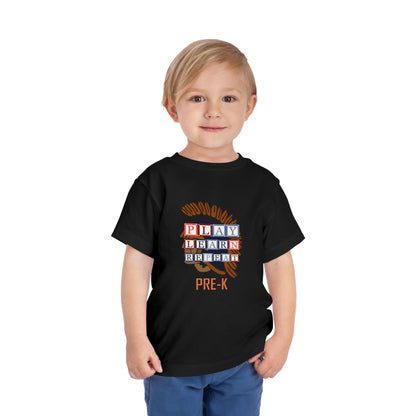 NK Play. Learn. Repeat. – Pre-K Toddler Tee