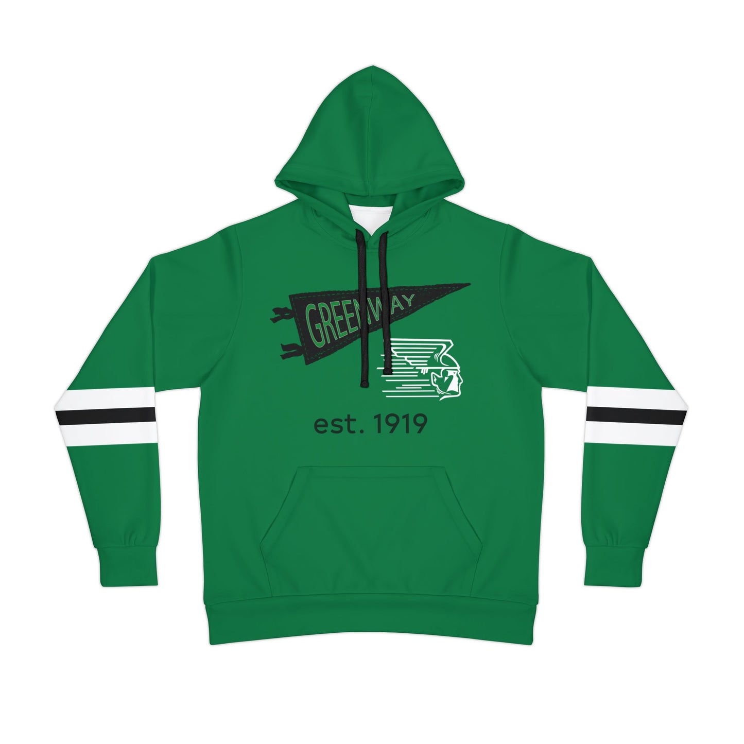 Greenway Raiders Retro Pennant Hoodie