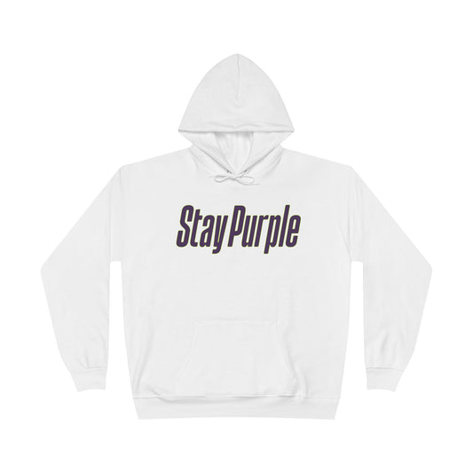 Stay Purple Hoodie – Unisex ComfortBlend® EcoSmart® Pullover