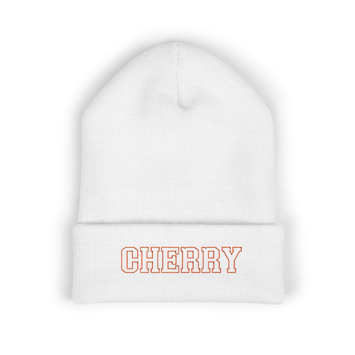 Cherry Cuffed Beanie – Cold Weather? Never Heard of Her ❄️🐯