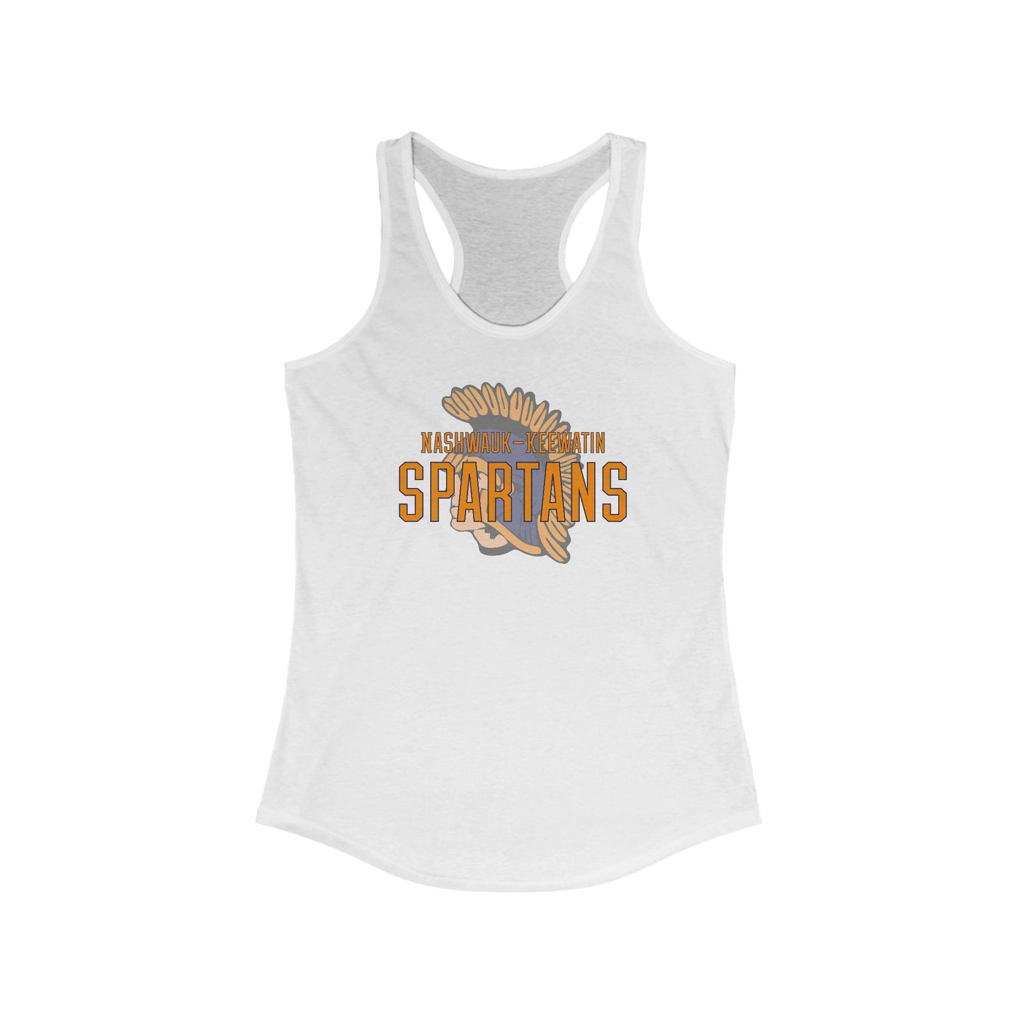 Nashwauk-Keewatin Spartans Racerback Tank – Cool, Comfy, and Full of Spirit