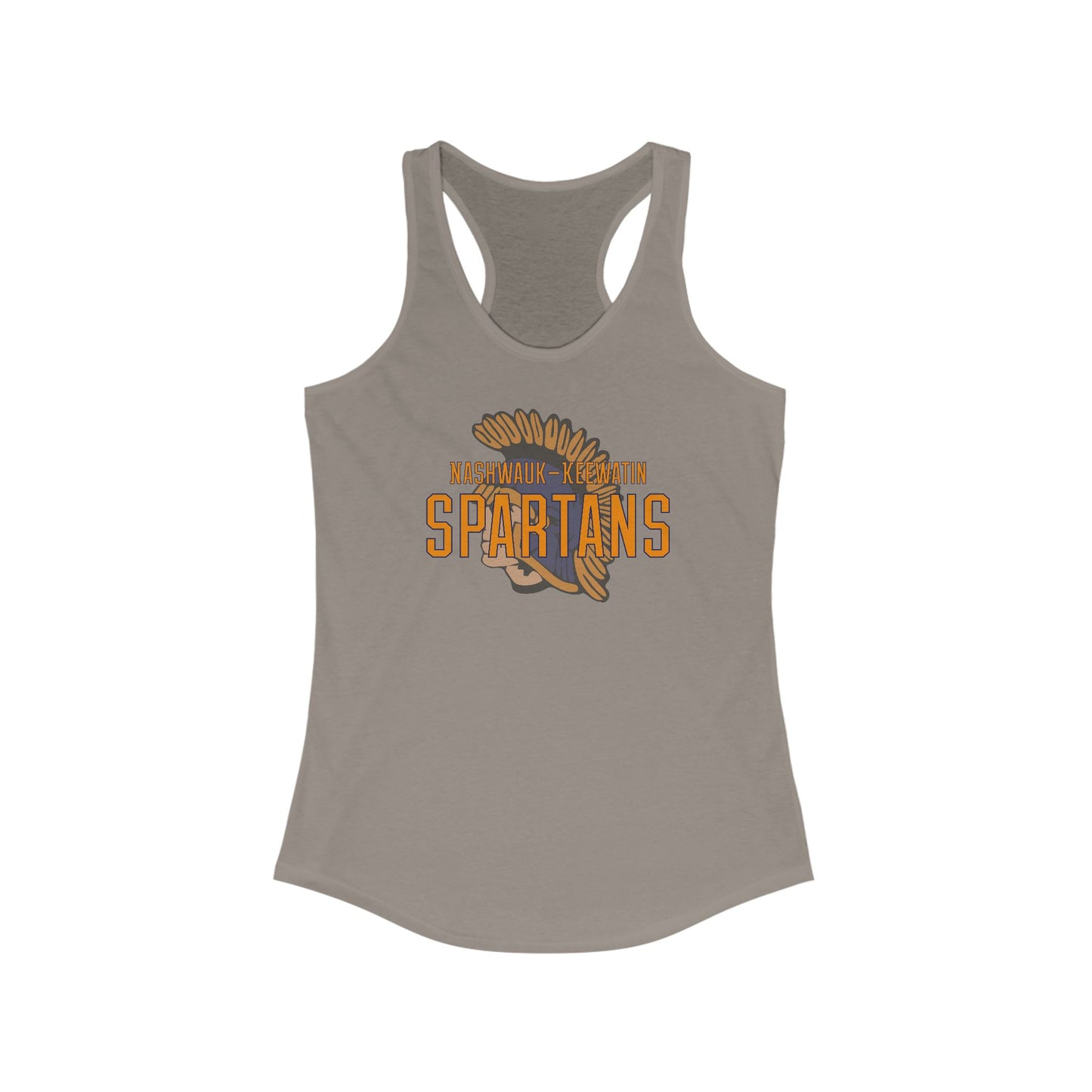 Nashwauk-Keewatin Spartans Racerback Tank – Cool, Comfy, and Full of Spirit