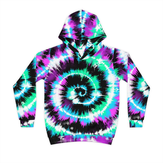 Vibrant Vortex Tie-Dye Hoodie