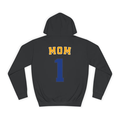 Bigfork Huskies Heavy-Blend Hoodie — Custom Back (“MOM #1” or Your Text)