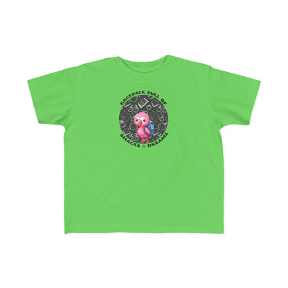 Backpack Full of Snacks & Dreams – Toddler Tee