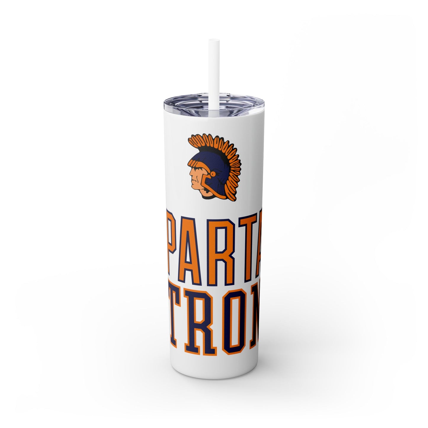 Spartan Strong 20oz Tumbler with Straw – Stylish, Durable, and Built for Everyday Warriors