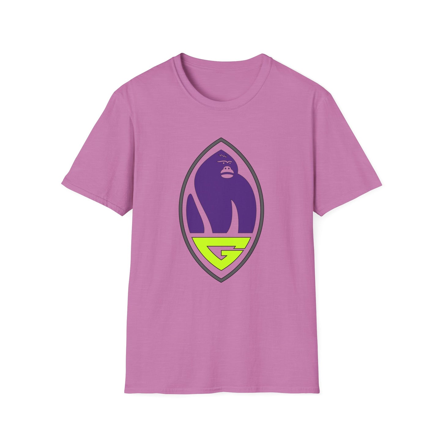 Bold & Purple: The Gorilla Emblem Tee