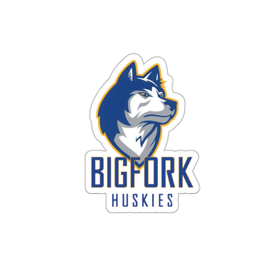 Bigfork Huskies Die-Cut Sticker — Matte, Water-Resistant (2"–6")