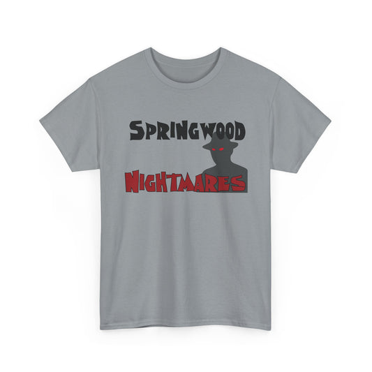 Springwood High Nightmares Unisex Tee – Horror Movie Spirit Wear
