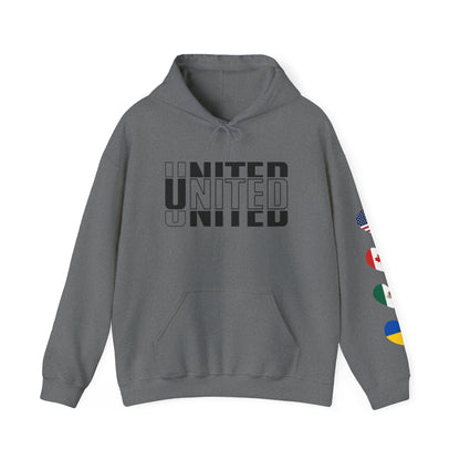 LOVE United Heavy Blend Hoodie – Minimalist Edition 🌍❤️