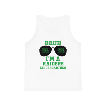 BRUH I’m A Raiders Kindergartner Kids Tank Top