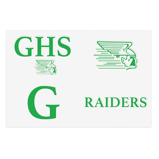 Greenway High School Die-Cut Sticker Sheet