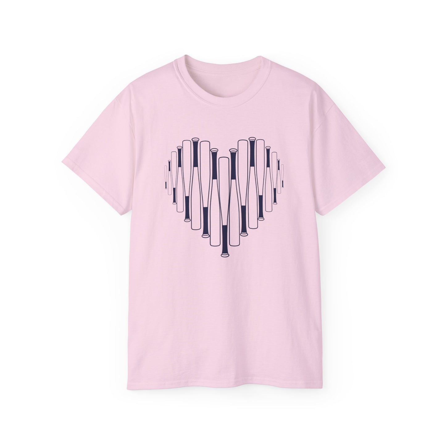 GNK Titans Baseball/Softball Heart Bat Tee