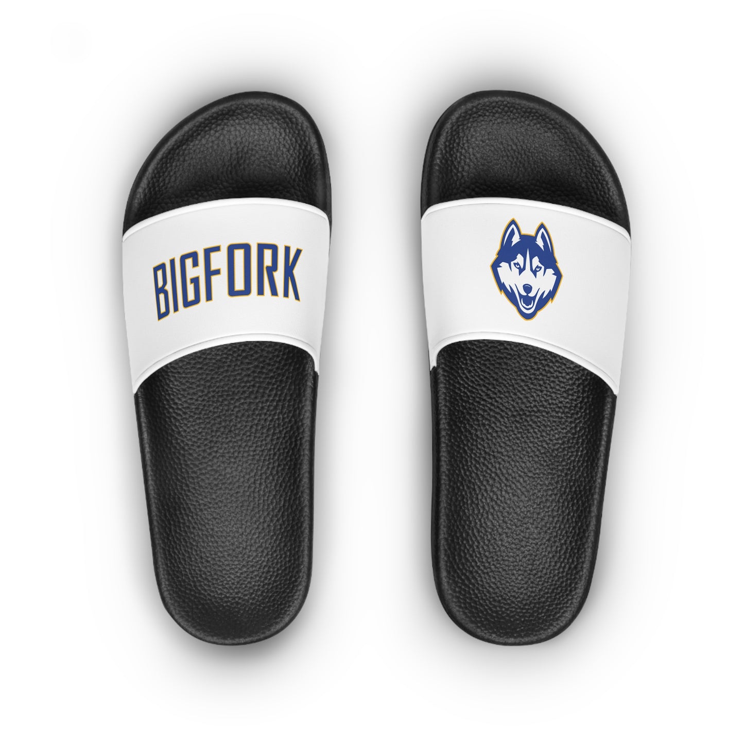 Bigfork Huskies Women’s Slide Sandals – Comfortable and Stylish Fan Gear