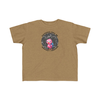 Backpack Full of Snacks & Dreams – Toddler Tee