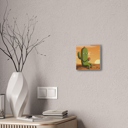 Existential Cactus: Sunrise, Sass, and Silent Dread