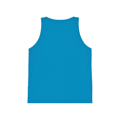 BRUH I’m a Bigfork Husky Kindergartner – Neon Blue Tank Top