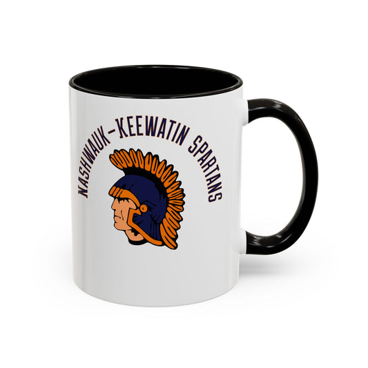 Nashwauk-Keewatin Spartans Coffee Mug – 11oz Ceramic Mug for School Spirit