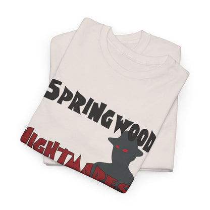 Springwood High Nightmares Unisex Tee – Horror Movie Spirit Wear