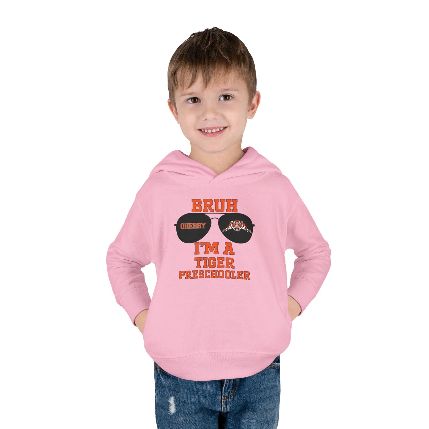 BRUH I’m a Tiger Preschooler – Toddler Hoodie