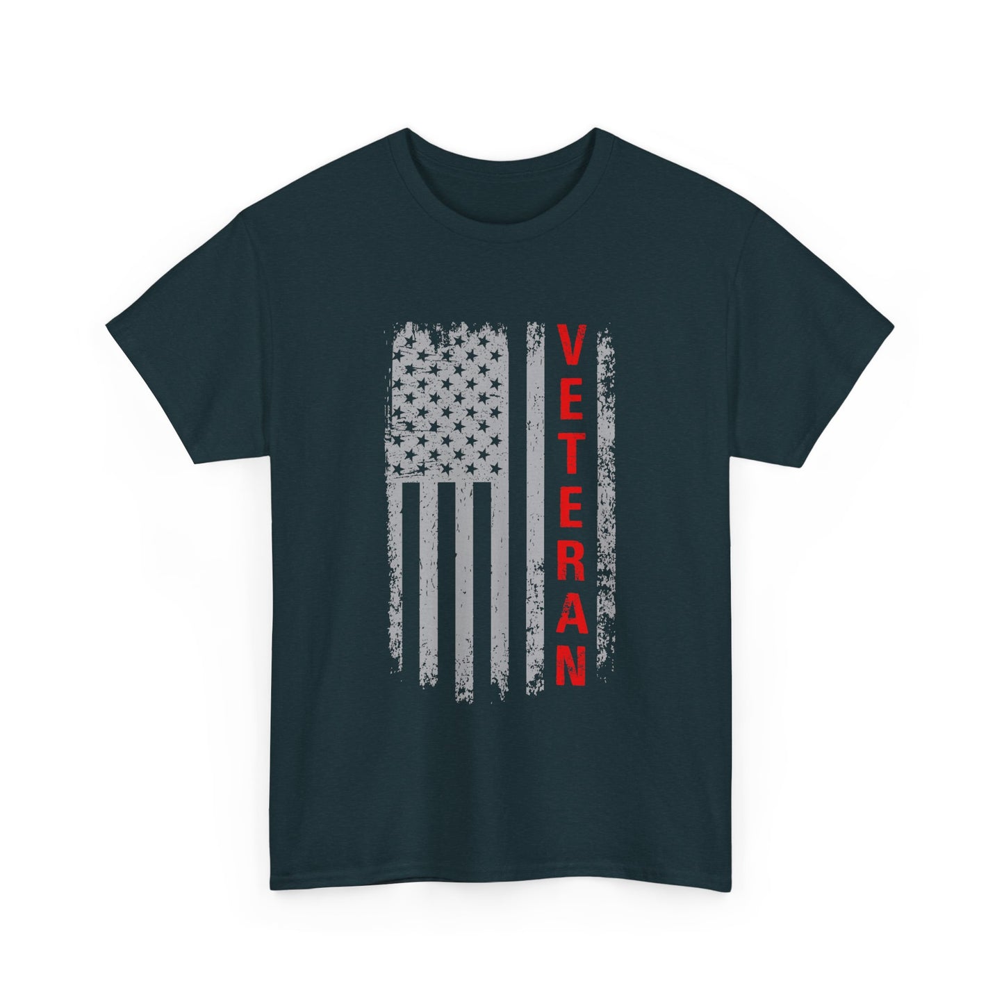 Veteran Distressed Flag Tee