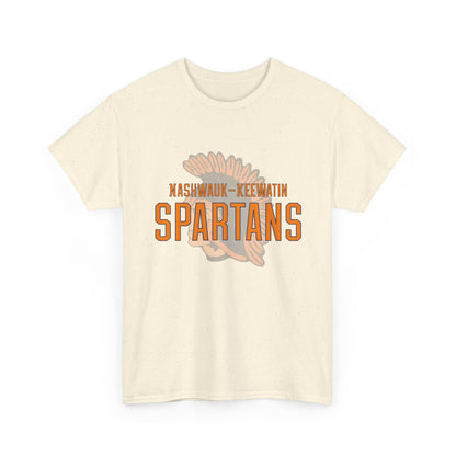 Nashwauk-Keewatin Spartans Heavy Cotton T-Shirt