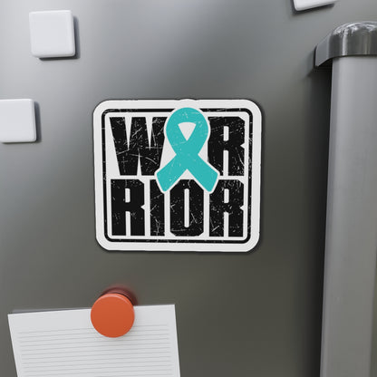 PTSD Warrior Die-Cut Magnet