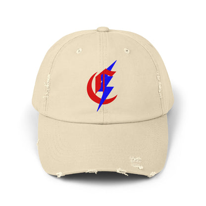Chisholm Bluestreaks Distressed Cap – Worn-In, Fired-Up, Ready to Bolt