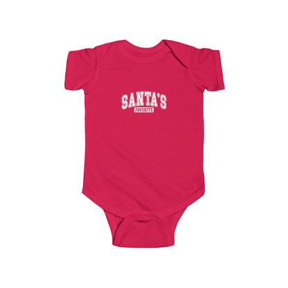 Santa's Favorite Jersey Bodysuit
